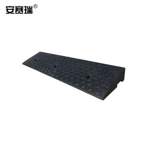 安赛瑞 橡塑路斜坡垫 台阶垫斜坡垫 汽车上爬坡三角垫 门槛垫 100x30x12cm 310951