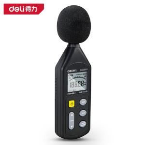 deli得力DL333202噪音计30~130dBA35~130dBC(黄(台