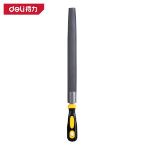 deli得力DL66112中齿半圆锉12寸(黄)(把)