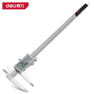 deli得力DL312300数显卡尺300mm全屏(红)(把)