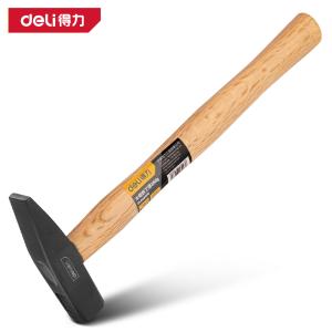 deli得力DL442300木柄钳工锤300g(黑)(把)