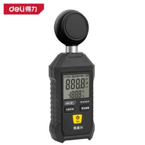 deli得力DL333215照度计0~200000Lux迷你(黑)(台)