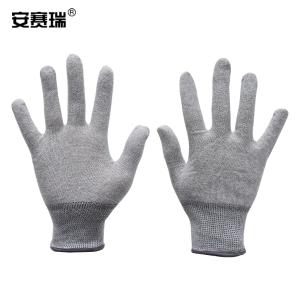 安赛瑞 碳纤维手套芯 防静电碳纤维手套 劳保作业手套 L 301180
