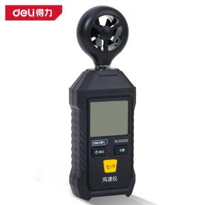 deli得力DL333212风速仪0~30m/s迷你(黑)(台)
