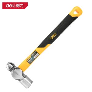 deli得力DL443015纤维柄圆头锤1.5lb(黄)(把)