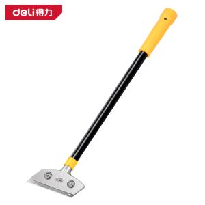 deli得力DL4727重型铝合金清洁铲刀900mm尾部敲击头(黄)(把)