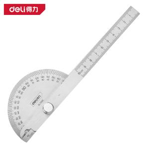 deli得力DL7306角度尺150mm(银)(把)