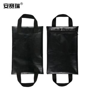 安赛瑞 防风固定沙袋 29cm×44cm 不含沙 黑色 1对