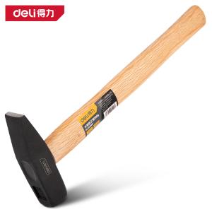 deli得力DL442500木柄钳工锤500g(黑)(把)