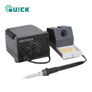 QUICK(快克) 60W电烙铁,焊温防静电可调恒温 焊接主板手机维修电焊台QUICK969X