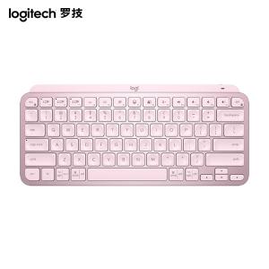 罗技(Logitech)MX Keys Mini 粉色简约无线背光键盘