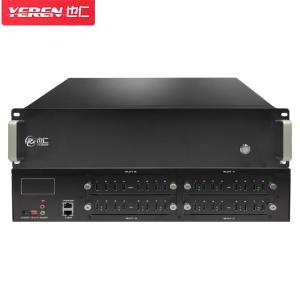 也仁视频拼接处理器 图像拼接控制器24X8视频拼接器 电视墙多屏控制器 开窗漫游无缝矩阵切换器YD-G201