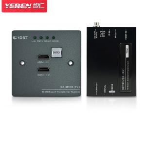 也仁HDMI86面板模块 HDBaseT面板模块 HDMI墙插地插桌插面板 HDMI网线延长器面板套装 YHG-71