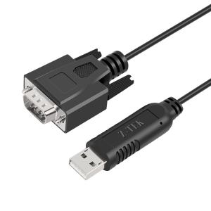 USB 2.0 转 RS232 数据线 10M 黑色