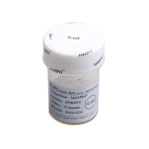 憬宏 有铅BGA锡焊球Sn63Pb37-0.60MM 约25w颗/瓶