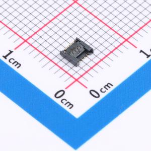间距:0.5mm P数:4P 双侧触点/上下接