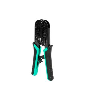 宝工4P/6P/8P/RJ45穿孔式 6合1网络棘轮压接钳CP-376TN
