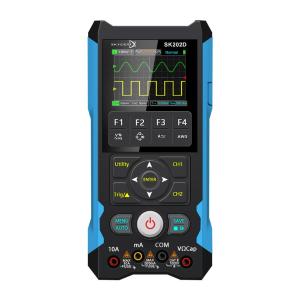 伊万SK202D双通道数字存储示波器/信号源/万用表三合一80M带宽200MSa/s家电/汽修多功能示波表