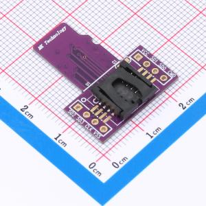 SD NAND 烧录测试座 简易型