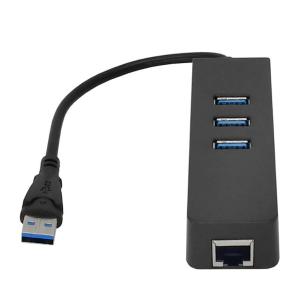 酷比客 LCCPU33L 3口 带网卡 USB分线器 黑色 (个)
