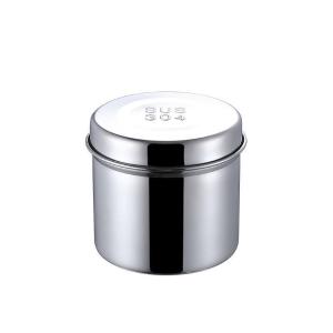 德勒  圆柱型10cm(钢盖)  留样盒