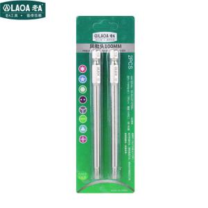 LAOA(老A)2PCS 1/4"系列梅花批嘴中空100*T20