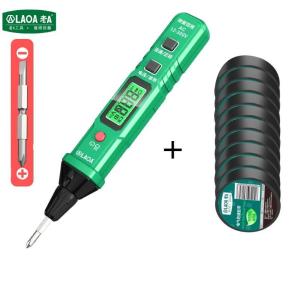 LAOA(老A)可换头感应数显测电笔12-300V