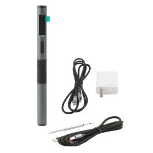 3件套 正点原子 T80智能电烙铁100W 便携式(T80标配+C2C数据线+氮化镓充电器65W)