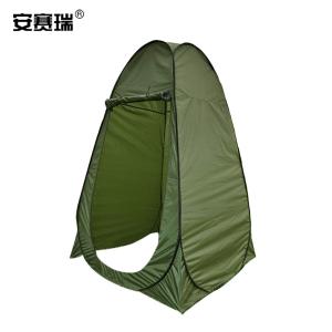 安赛瑞 应急更衣帐篷 简易移动厕所便携式更衣帐篷 加厚防风应急换衣可折叠帐篷 绿色 25722