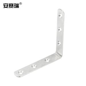 安赛瑞 不锈钢直角角码 L型连接件角铁支架 90度直角固定角铁 19×85×2.9mm(4个装)22494