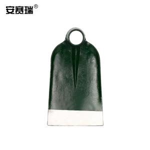 安赛瑞 锄头 钢制园林园艺开荒翻地农用除草 圆大锄头 29.5×17.5cm 軍印27101