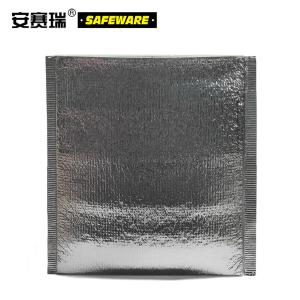 安赛瑞 一次性铝箔保温袋 加厚铝箔保温保冷袋 保温隔热袋 一次性隔热包 40×40cm(50个装) 23608
