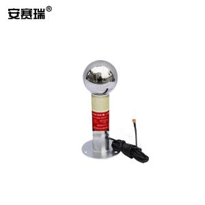 安赛瑞 人体静电释放报警器 201不锈钢 触摸式静电消除器 200mm 含螺丝 311088
