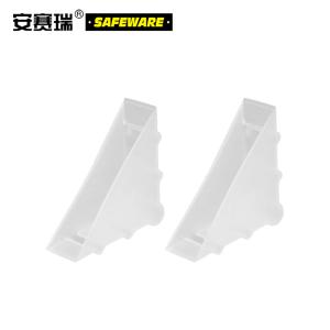 安赛瑞 三角形塑料防撞护角包角 玻璃大理石家具运输防撞包角护角保护套 白色 50×50×12mm(200个装)23569