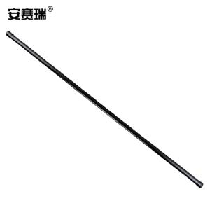 安赛瑞 防暴棍 1.6米 安保器材应急棍防身用品单位检查用保安器材 黑色27052