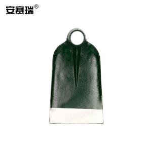 安赛瑞 锄头 钢制园林园艺开荒翻地农用除草圆小锄头 27×17cm 軍印27100