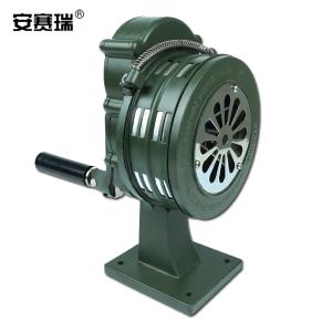 安赛瑞 固定式手摇报警器  消防警报器 手持式工厂矿山报警器 登山防灾自救消防演习报警器 28536