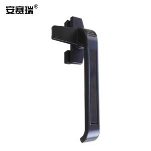 安赛瑞 铝合金窗户执手 38型窗执手 平开窗推拉门窗单点把手 黑色 右执手 311110