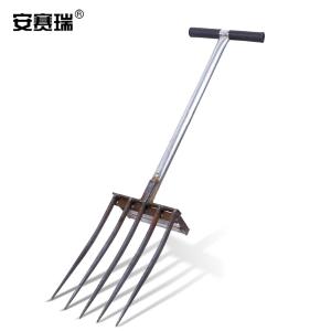 安赛瑞 多功能翻地器 松土农用工具园艺锄头开荒钢叉 五齿深翻器27113