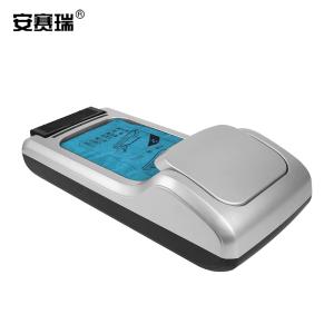 安赛瑞 全自动鞋膜机  一次性覆膜机免脱鞋 酒店商用脚套机 脚踏式鞋膜机 灰色 28742