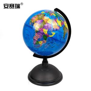 安赛瑞 地球仪 教学研究演示器材 直径32cm 学生办公地球仪 地理启蒙教学办公用品 中文 26622