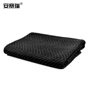 安赛瑞 搬家移动毯 机器设备家具电器包装运输保护毯 打包物流中转保护毯 180×100cm 黑色 28558