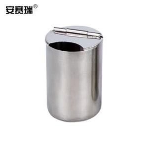 安赛瑞 304不锈钢消毒瓶 酒精棉球瓶换药盘配套瓶 高83mm