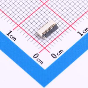 翻盖式 下接 P数:8P 间距:0.5mm