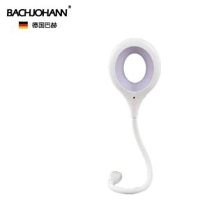 巴赫约翰BACHJOHANN CS智能语音灯led小夜灯usb声控氛围ai创意感应灯卧室床头睡眠 USB圆形声控灯(三色转换)