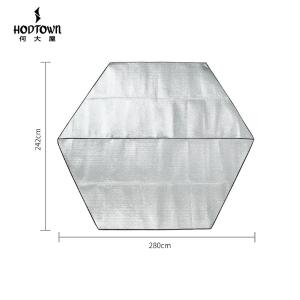 何大屋六角铝膜防潮垫HDW1822