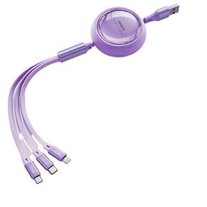 REMAX睿量 玲珑系列 66W 全兼容伸缩一拖三数据线 RC-C029