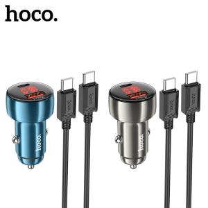 hoco.(浩酷)Z50 领创48W双口数显PD30W+QC3.0车载充电器