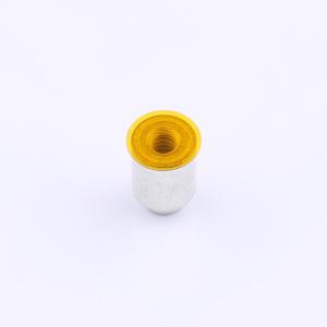 广东怡远电路板表贴圆螺母柱 PCB贴片连接器 M2x4.35x5+1.4mm 铁镀锡 SMTWEM250STR