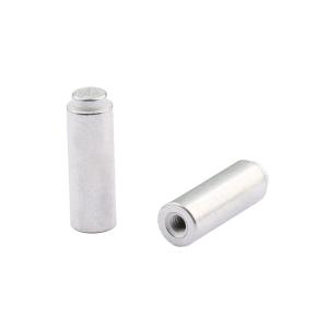 广东怡远电路板表贴圆螺母柱 PCB贴片连接器 M2.5x5.56xL15+1.53x3.6 黄铜镀雾锡 盲孔 SMTSOM2.5150BTRBM